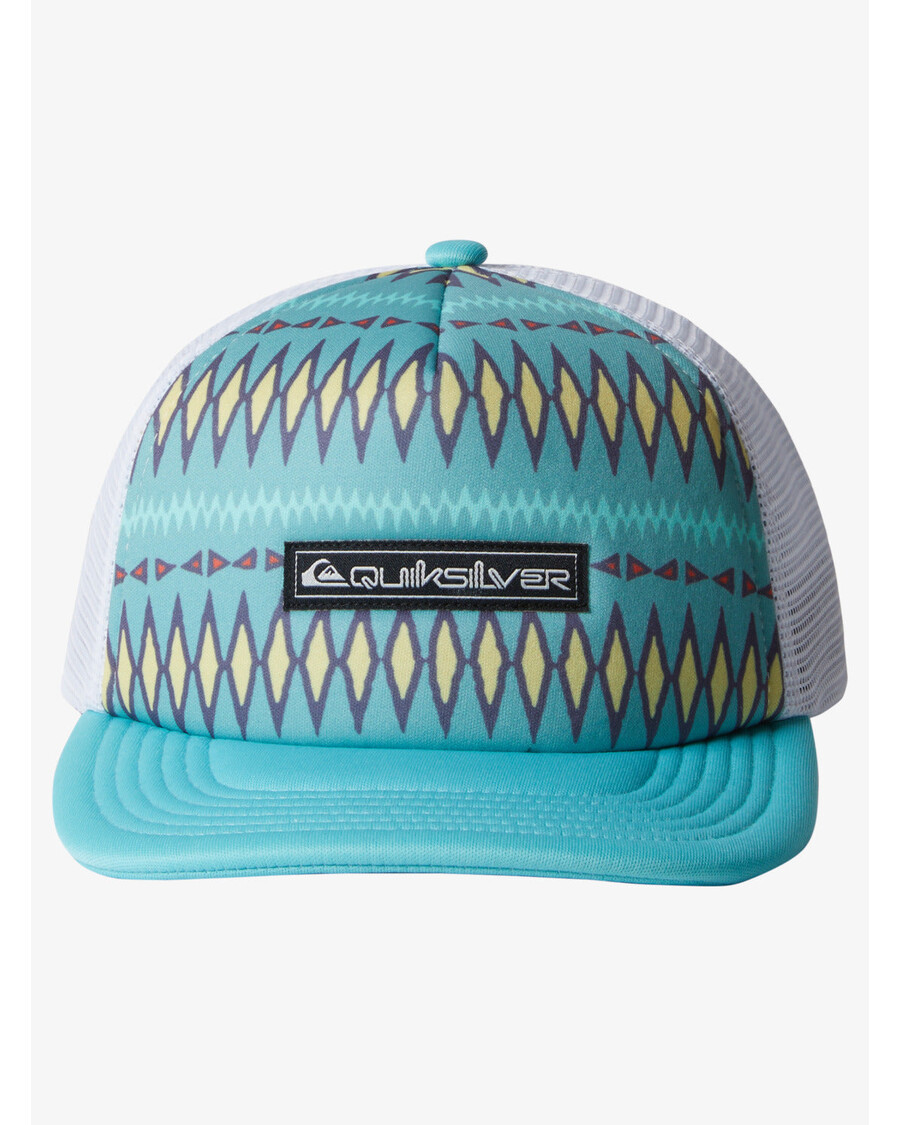Quik Silver Boys 2-7 Emu Coop Trucker Hat - Marine Blue