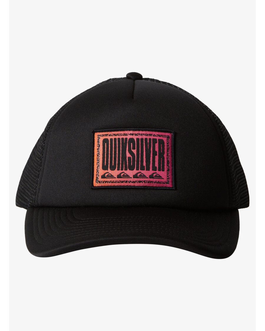 Quiksilver Boys 2-7 Slab Scratch Trucker Hattu - Musta