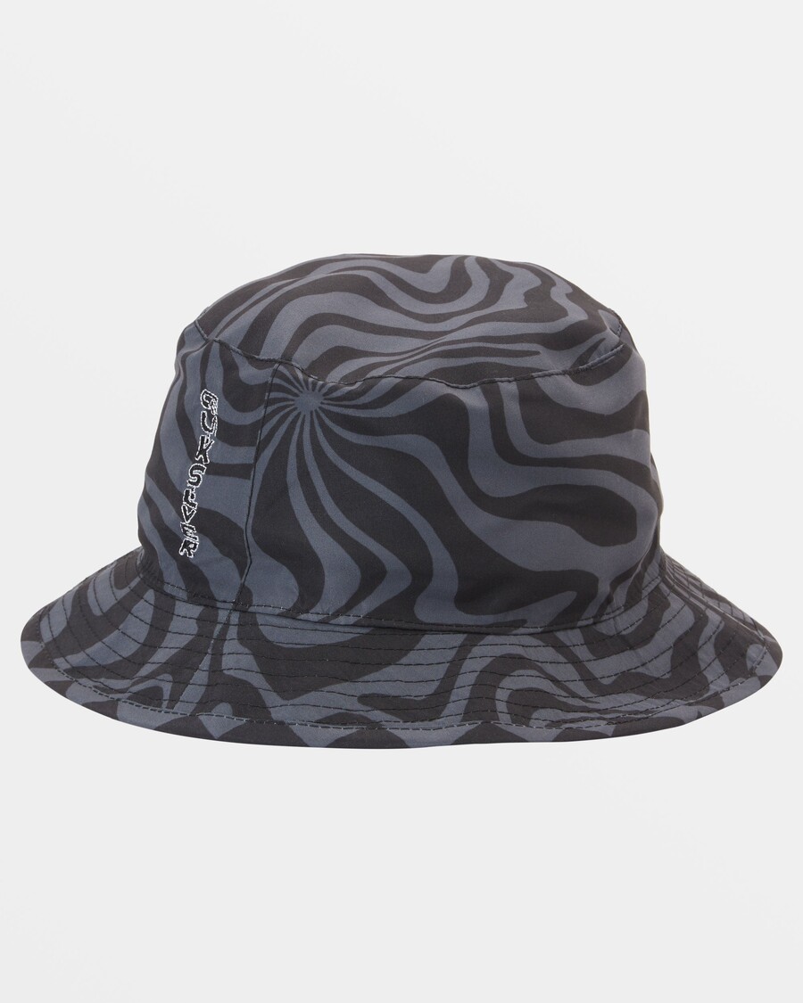 Quik Silver Boys 8-16 Flipped Out Bucket Hat - Tarmac