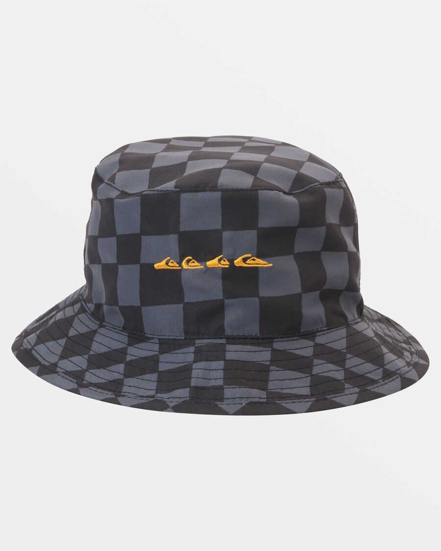 Quik Silver Boys 8-16 Flipped Out Bucket Hat - Tarmac