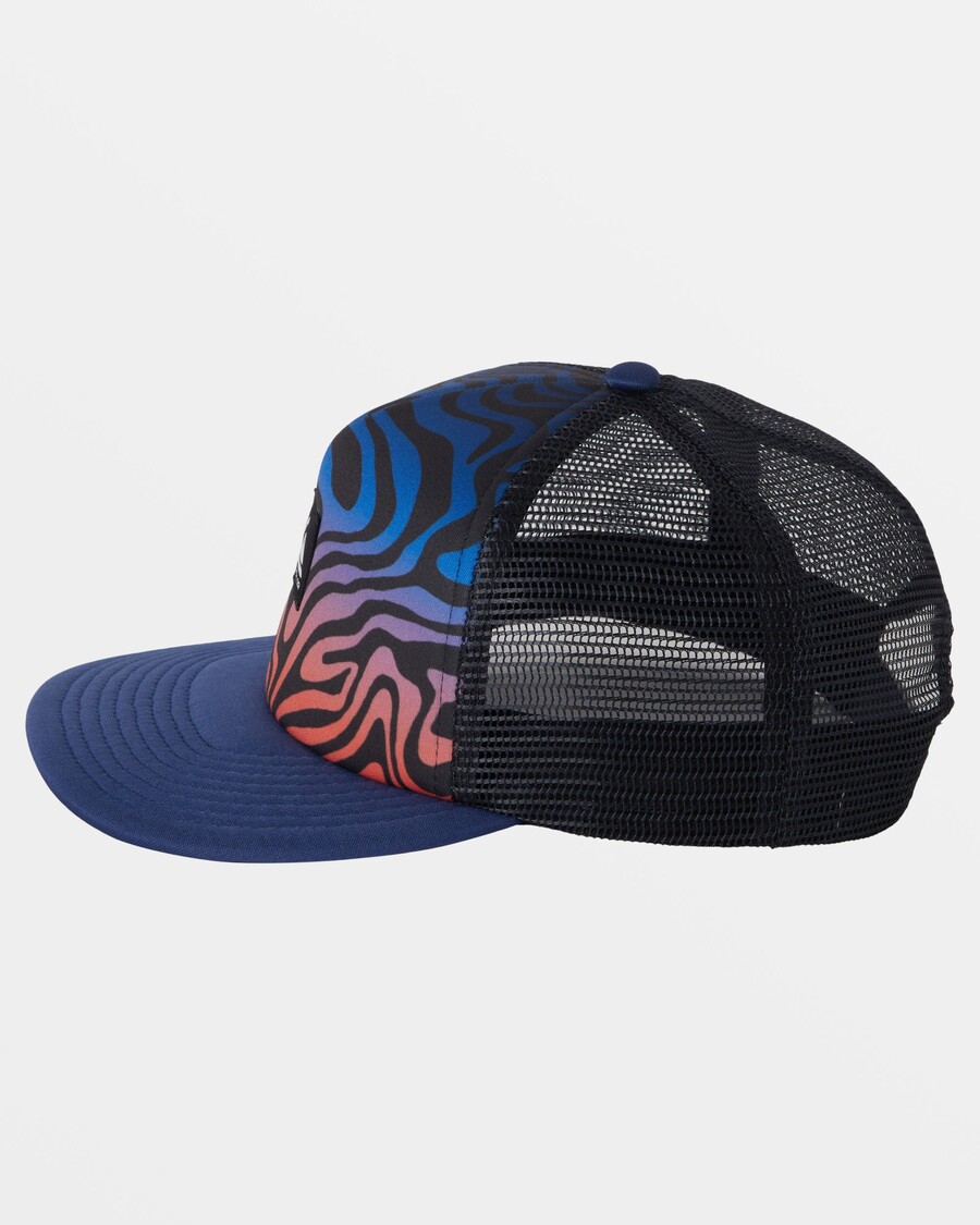 Quiksilver Pojat 8-16 Emu Coop Trucker Hat - Estate Sininen