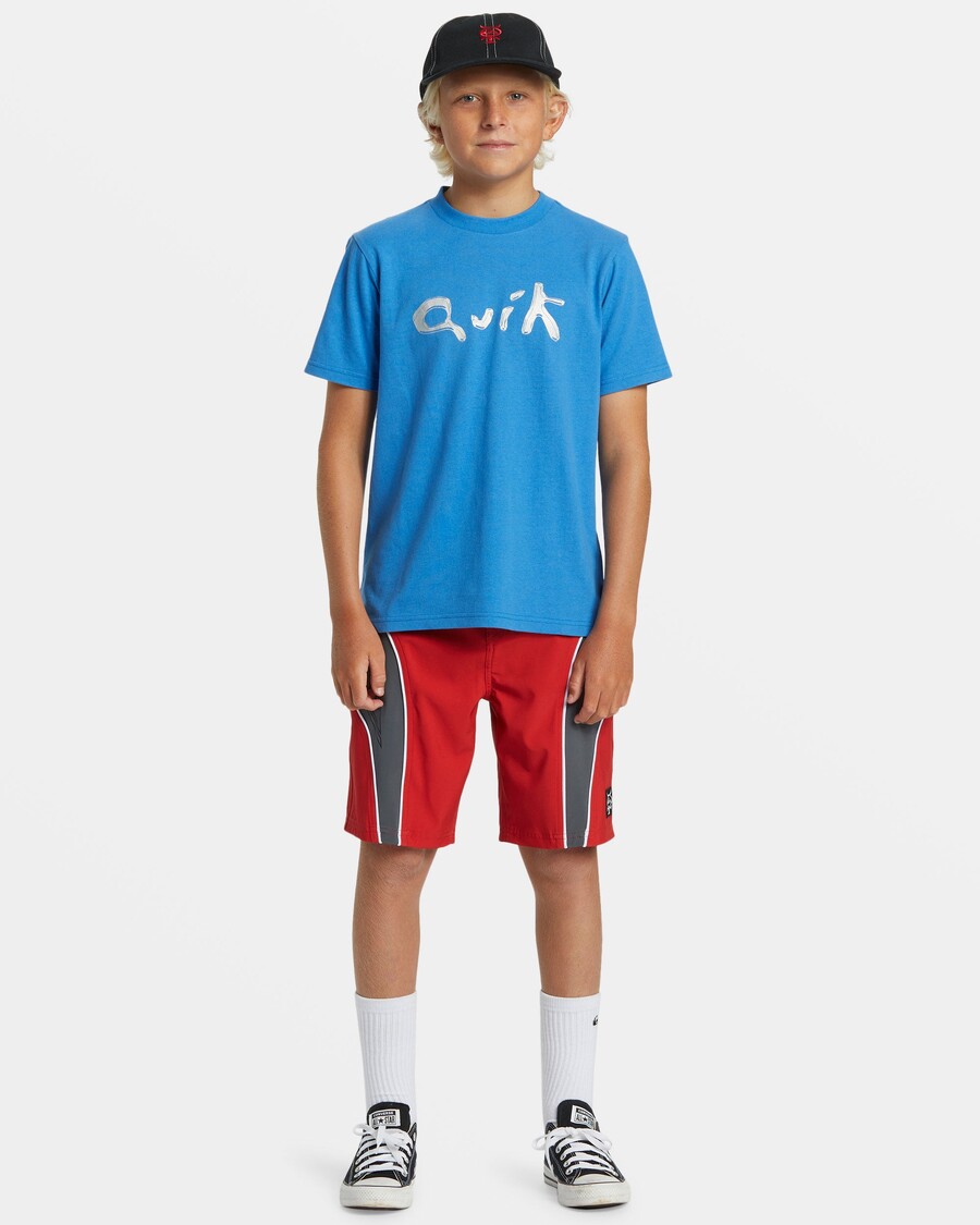 Quik Silver Boys 8-16 Mercury Baseball Hat - Black