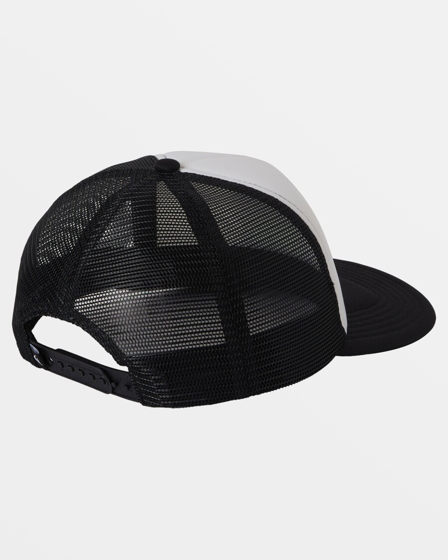 Quik Silver Boys 8-16 Vermin Pack Trucker Hat - White