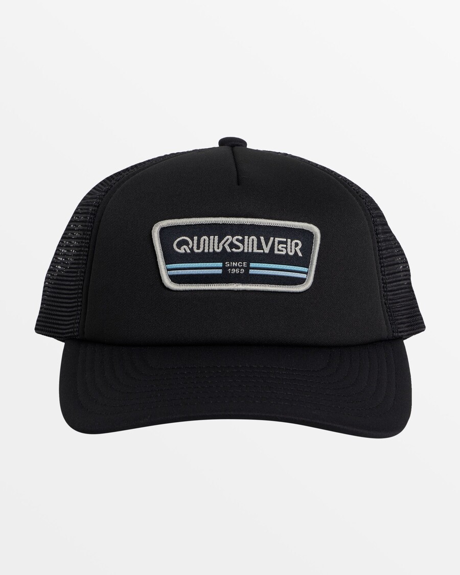 Quiksilver Boys 8-16 Slab Drifter Trucker Hattu - Musta