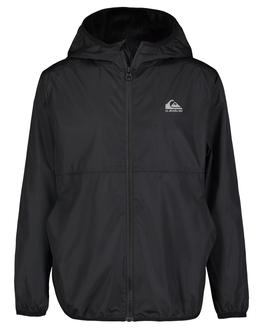 سترة واقية ملبدة بالغيوم للأولاد من عمر 8 إلى 16 عامًا من Quiksilver - أسود