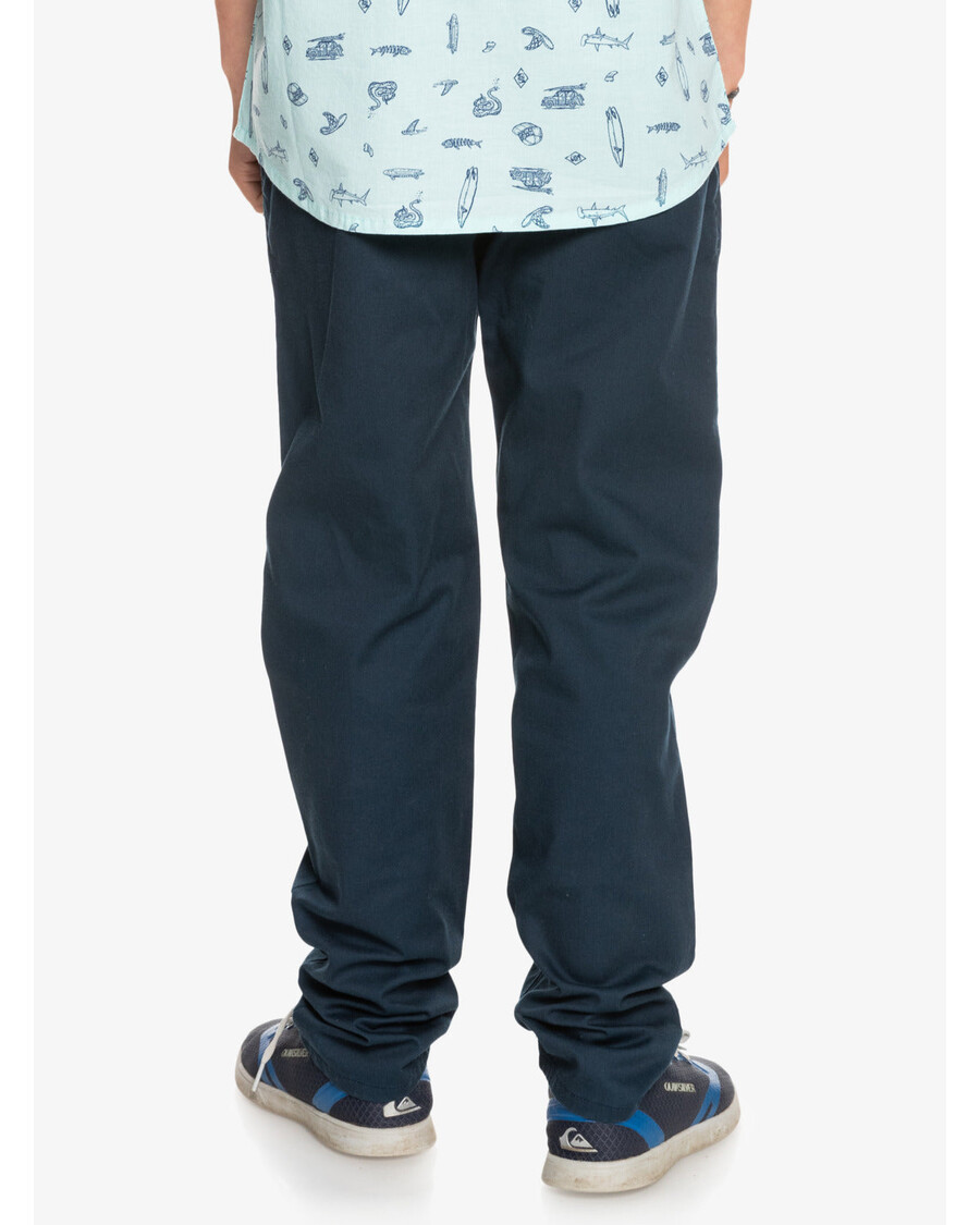 Quiksilver Poisid 8-16 Igapäevane Union Chinos - Mereväe Bleiser