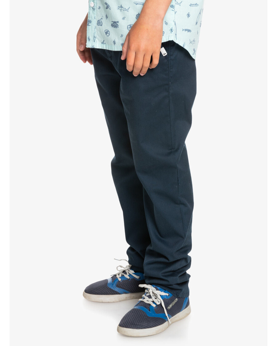 Quiksilver Poisid 8-16 Igapäevane Union Chinos - Mereväe Bleiser