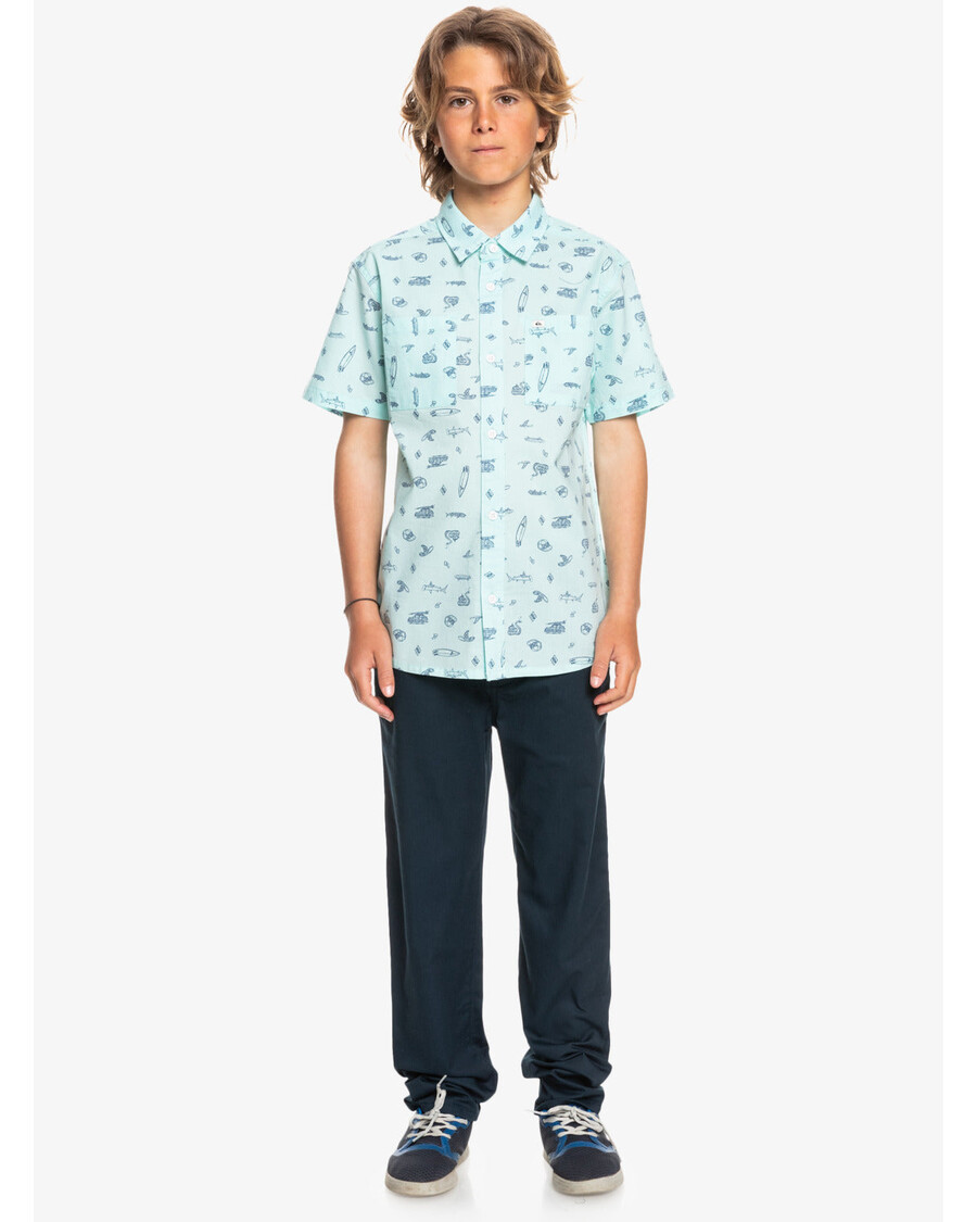 Quiksilver Poisid 8-16 Igapäevane Union Chinos - Mereväe Bleiser