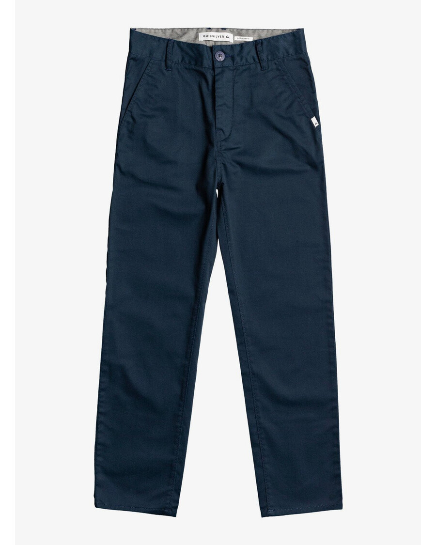 Chinos Quiksilver Everyday Union Para Niños De 8 A 16 Años - Navy Blazer