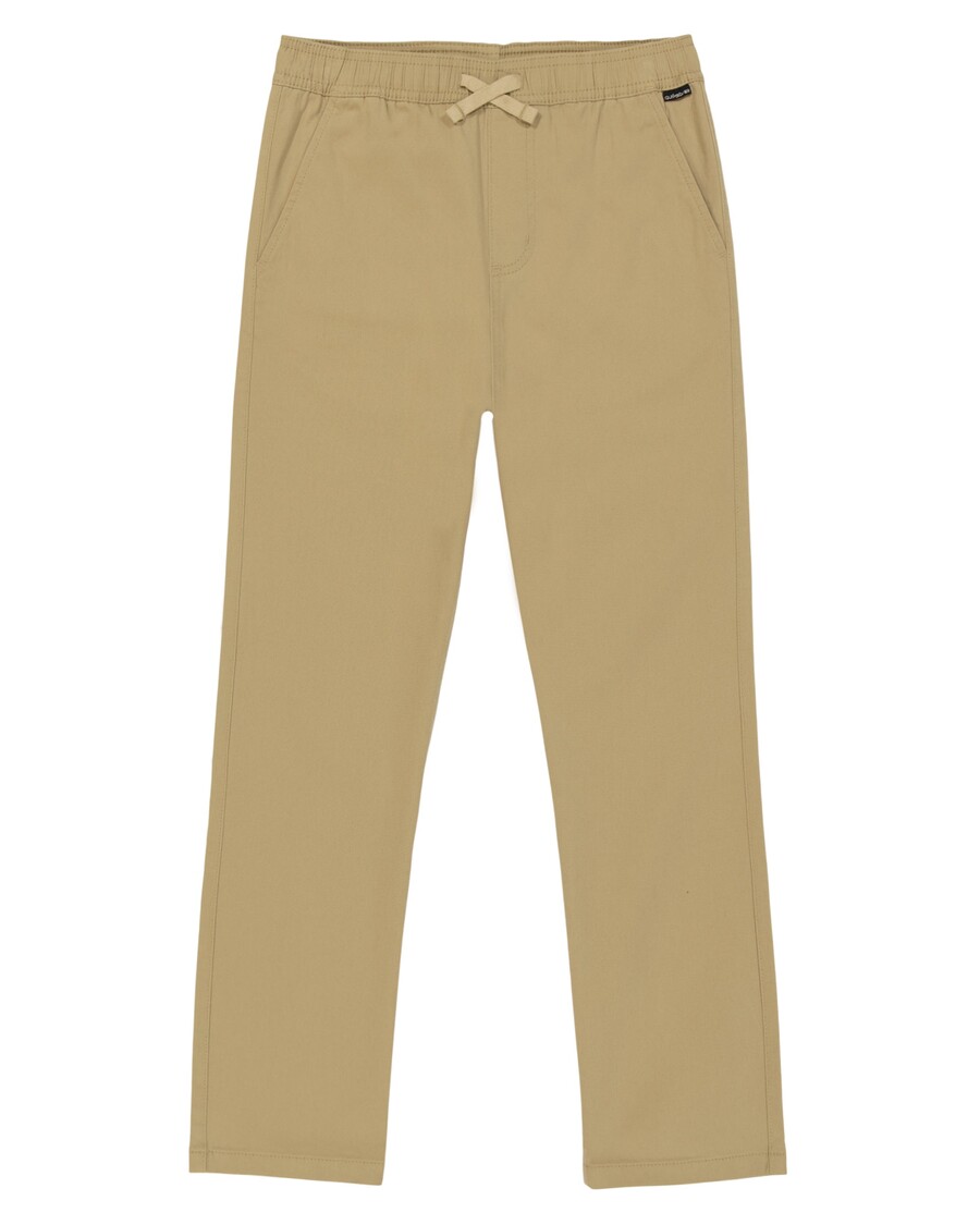 Quiksilver Pantalones De Playa Dna Para Niños 8-16 - Caqui