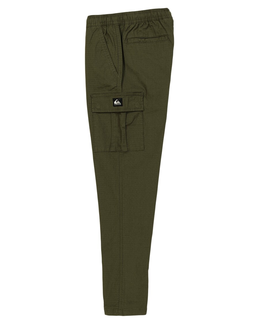 Quik Silver Boys 8-16 DNA Beach Cargo Pants - Grape Leaf