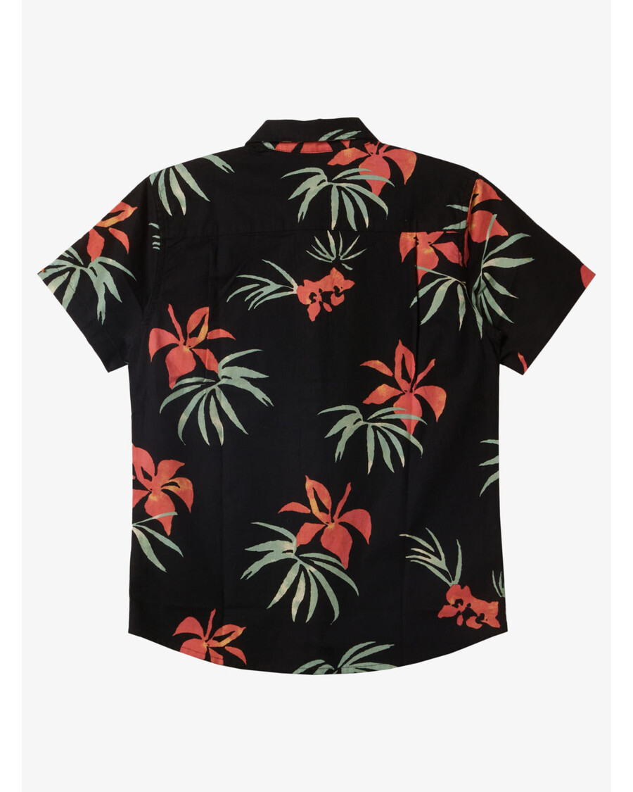 Quik Silver Boys 8-16 Apero Classic Lyhythihainen Paita - Musta Aop Mix Bag Ss