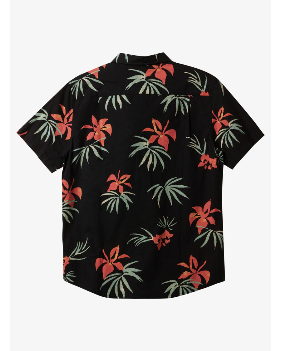 Quik Silver Boys 2-7 Apero Classics риза с къс ръкав - черна чанта Aop Mix Ss