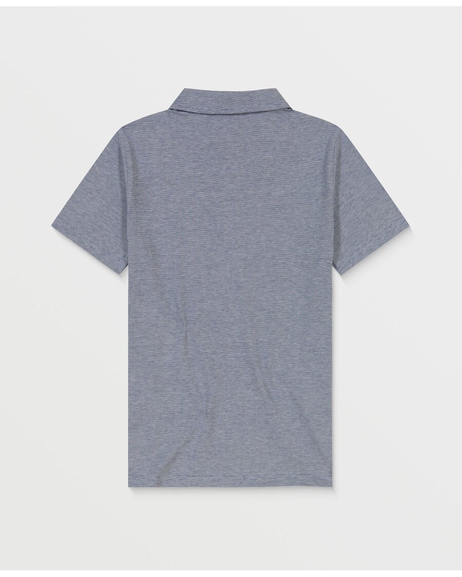 Quik Silver Boys 2-7 Sunset Cruise Polo Shirt - Vintage Indigo