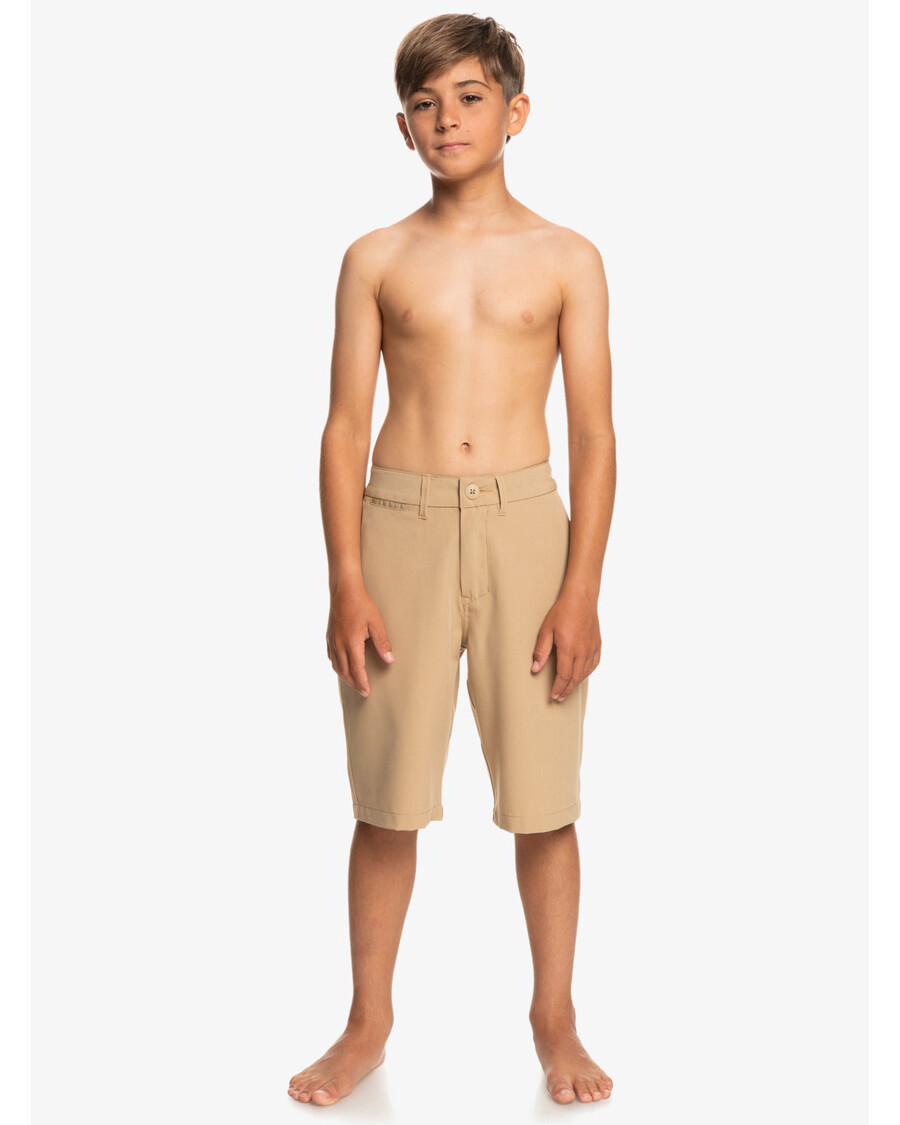 Quik Silver Boys 8-16 Union Amphibian 19" Hybrid Shorts - Plage