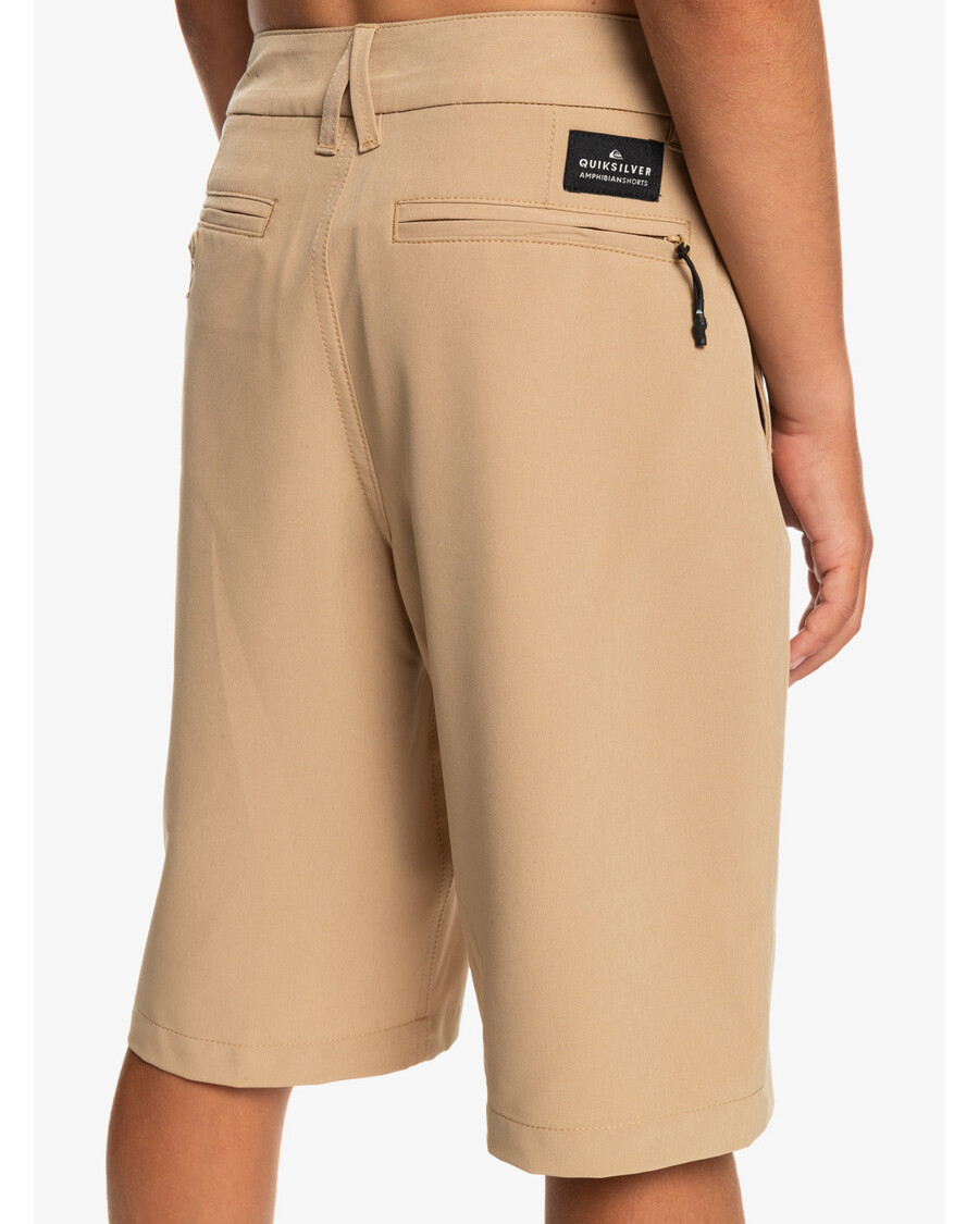 Quik Silver Boys 8-16 Union Amphibian 19" Hybrid Shorts - Plage