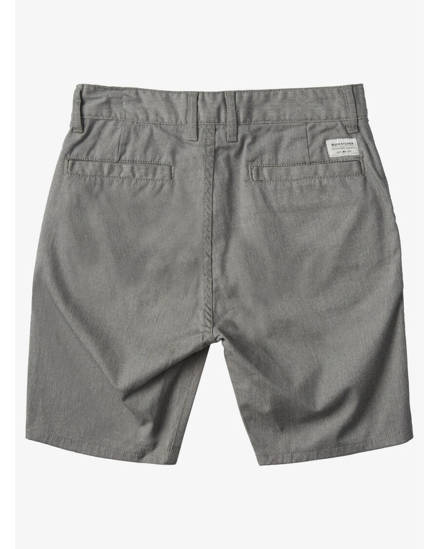 Quiksilver Pojat 8-16 Uudet Jokapäiväiset Union Stretch Chino Shortsit - Vaaleanharmaa Kanerva