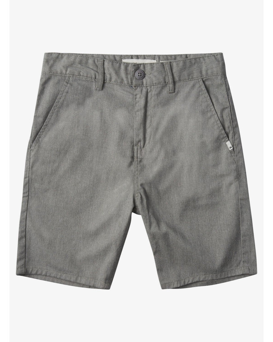Quiksilver Pojat 8-16 Uudet Jokapäiväiset Union Stretch Chino Shortsit - Vaaleanharmaa Kanerva