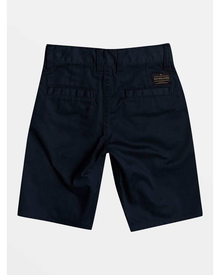 Quiksilver Boys 2-7 Jokapäiväiset Union Joustavat Chino Shortsit - Laivastonsininen Bleiseri