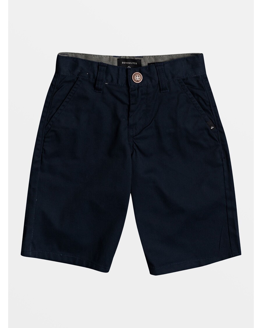 Quiksilver Boys 2-7 Jokapäiväiset Union Joustavat Chino Shortsit - Laivastonsininen Bleiseri