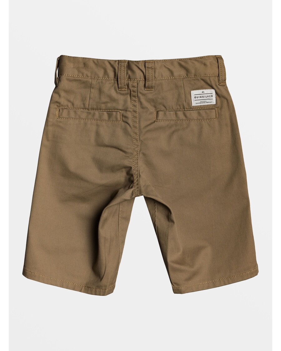 Quiksilver Fantje 2-7 Vsakdanje Union Raztegljive Kratke Hlače Chino - Elmwood