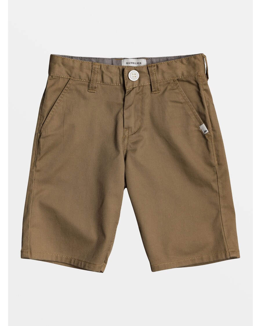 Quiksilver Boys 2-7 Jokapäiväiset Union Stretch Chino Shortsit - Jalavapuu