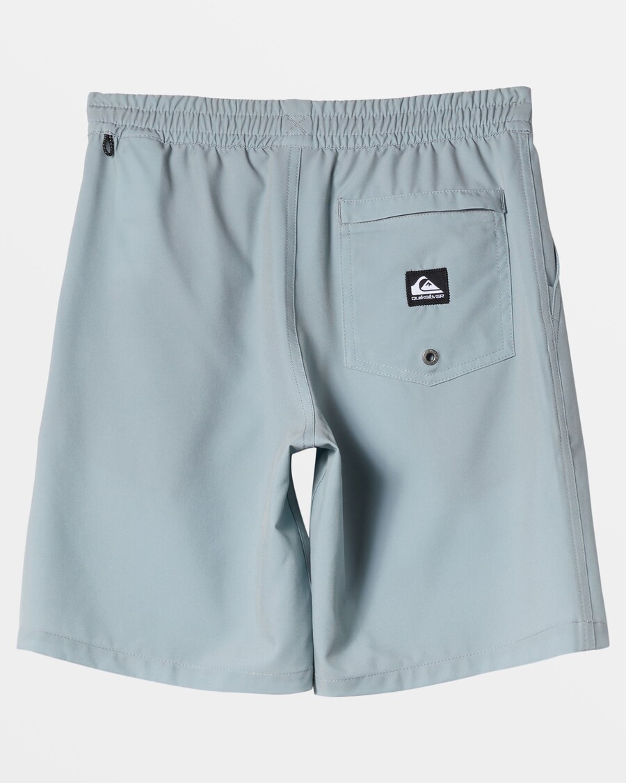 Quik Silver Boys 8-16 Taxer Amphibian 17" Hybrid Shorts - Quarry