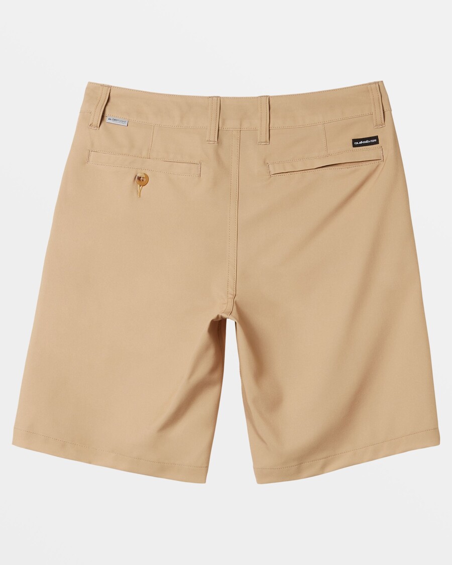 Quik Silver Boys 8-16 Union Amphibian 17" Hybrid Shorts - Khaki