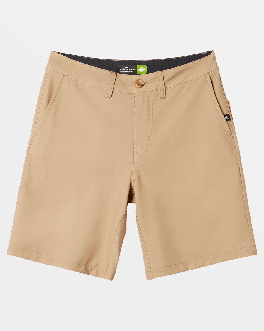 Quiksilver Boys 8-16 Union Amphibian 17" Hibrīdšorti - Haki