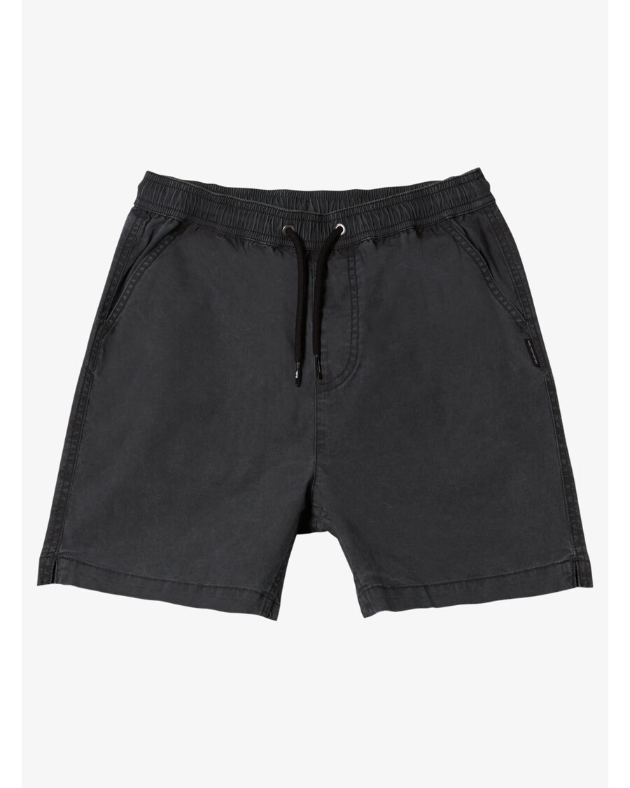 Quiksilver Kratke Hlače Z Elastiko V Pasu Za Fante 2-7 Taxer - črne
