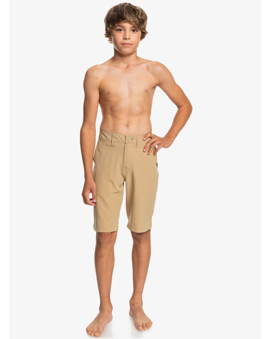 Quik Silver Boys 8-16 Ocean Union 19" Amphibian Boardshorts - Plage