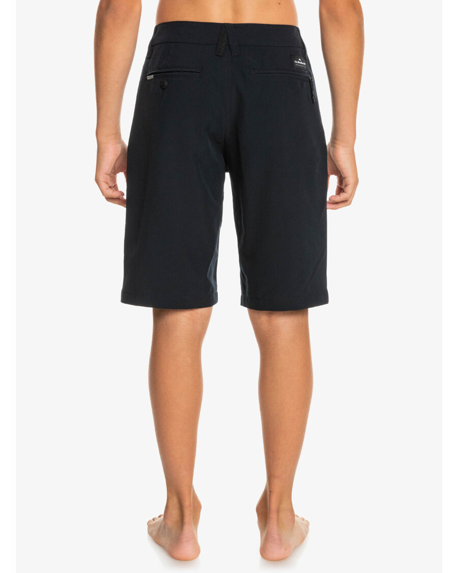 Quik Silver Boys 8-16 Ocean Union 19" Amphibian Boardshorts - Black