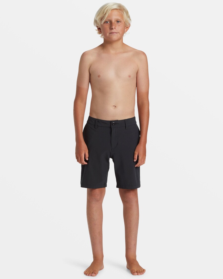 Quiksilver Boys 8-16 Union Viršu Abinieku 17" Hibrīdšorti -