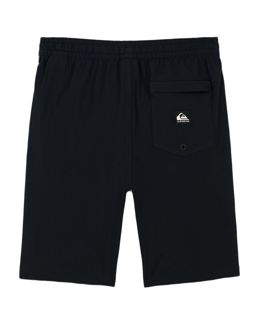 Quik Silver Boys 8-16 Ocean Taxer Amphibian Hybrid Shorts - Black