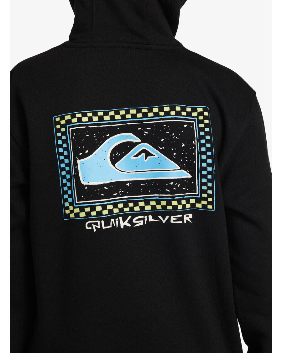 Quik Silver Boys 8-16 Perfect Peaking Stingrayhoody Pullover Sweatshirt - Black