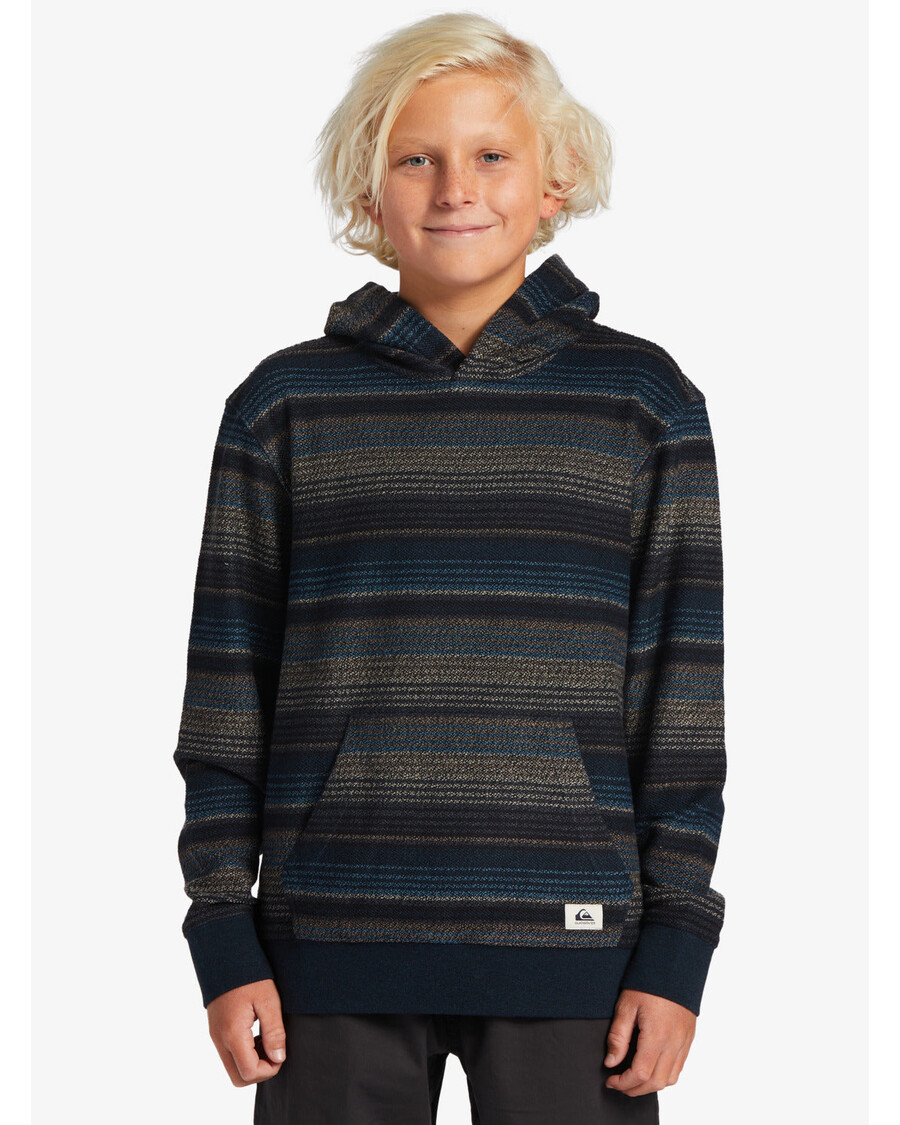 Quik Silver Boys 8-16 Great Otway Hoodie - Midnight Navy Great Otway
