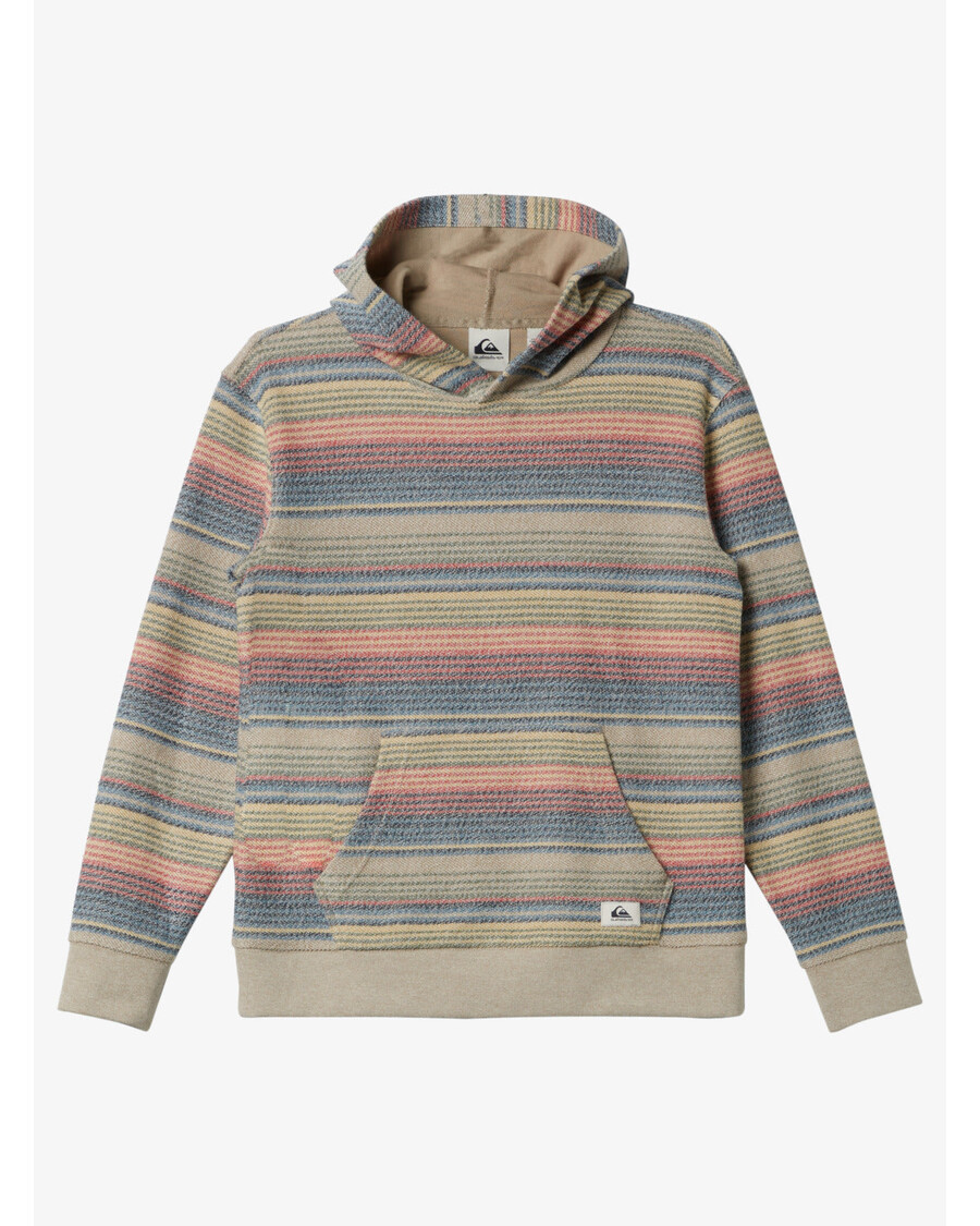 Quik Silver Boys 8-16 Great Otway Hoodie - Plaza Taupe Great Otway