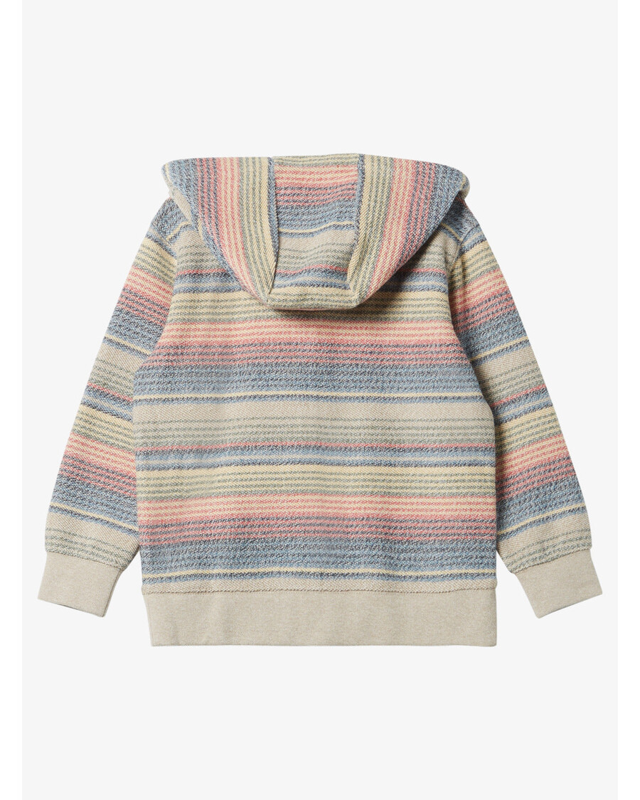 Quik Silver Boys 2-7 Great Otway Zip Hoodie - Plaza Taupe Great Otway