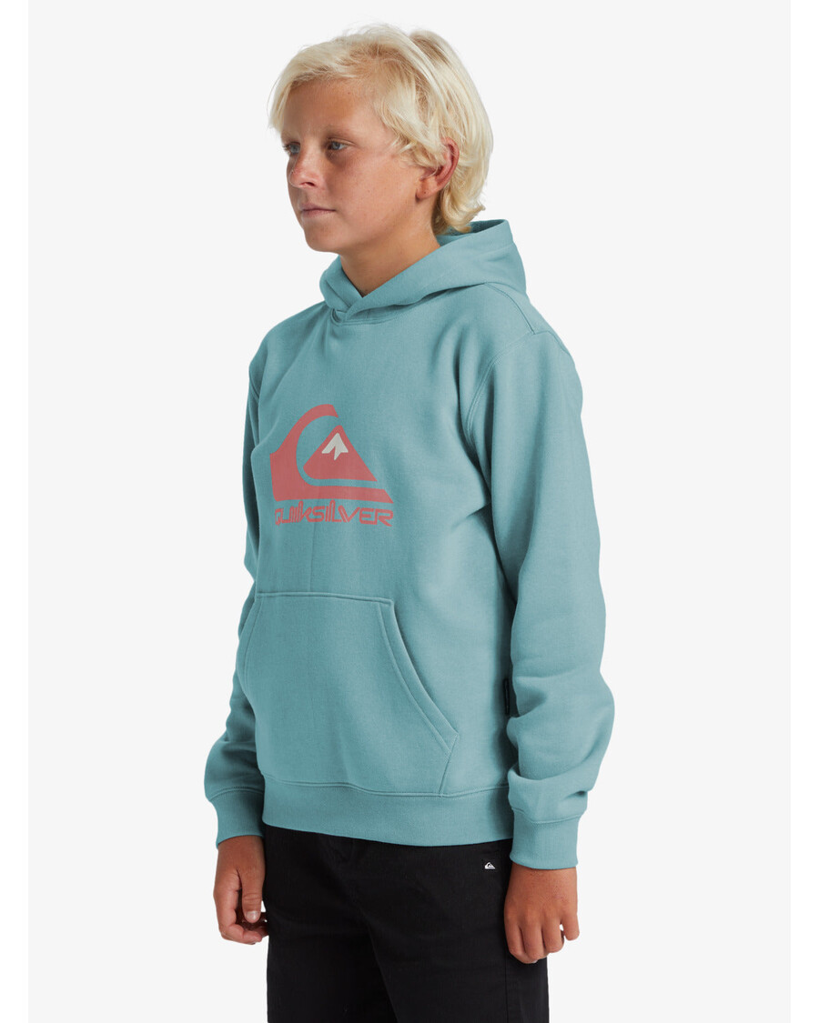 Quik Silver Boys 8-16 Big Logo Hoodie - Marine Blue