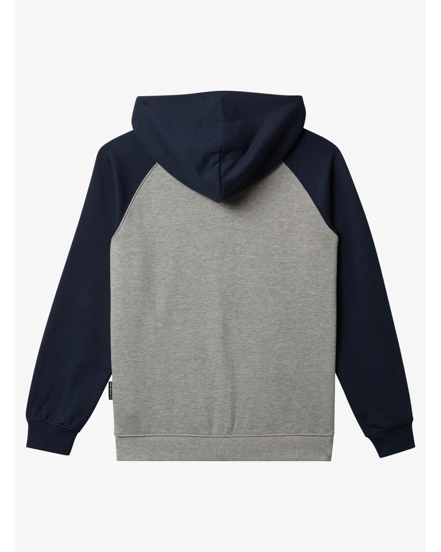 Quiksilver Boys 8-16 Easy Day φούτερ πουλόβερ με φερμουάρ - σκούρο ναυτικό