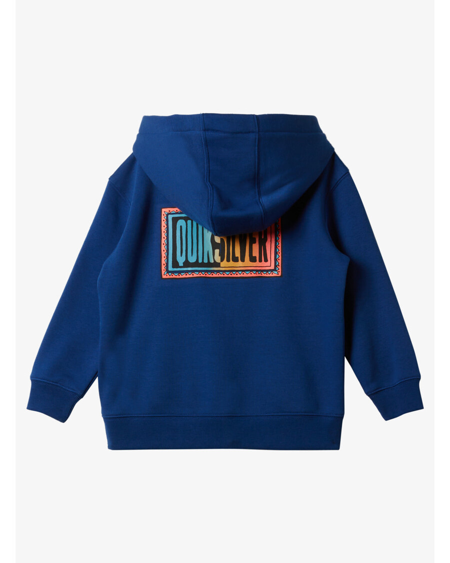Quik Silver Boys 2-7 Day Tripper Zip-Up Sweatshirt - Monaco Blue