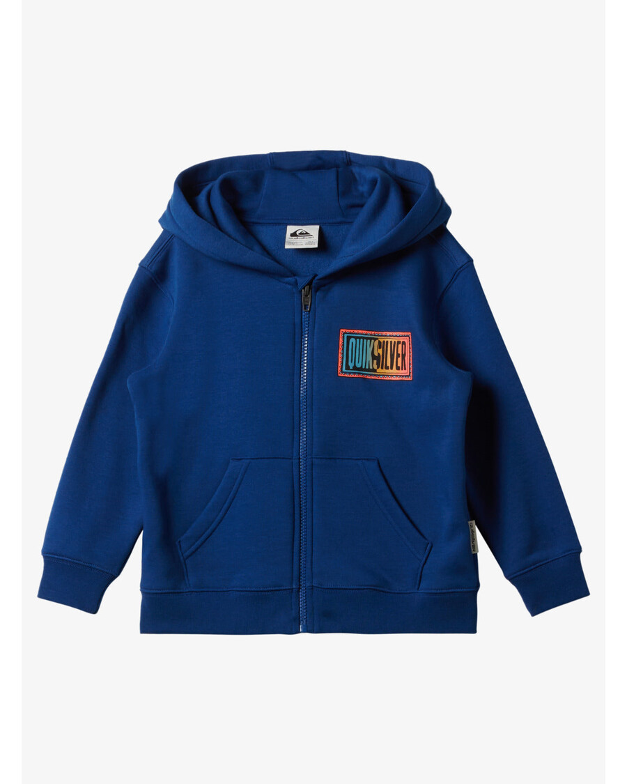 Quik Silver Boys 2-7 Day Tripper Zip-Up Sweatshirt - Monaco Blue