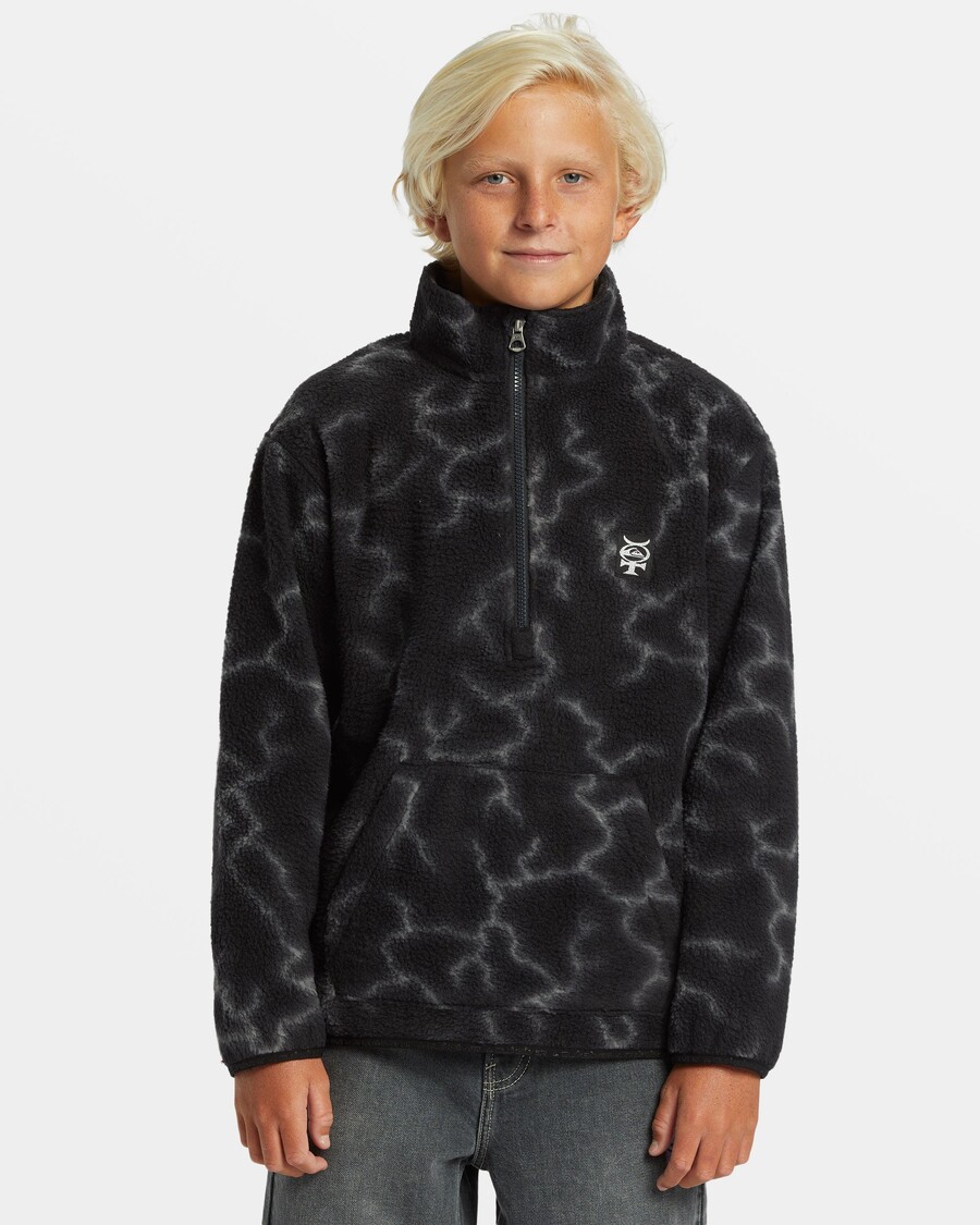 Quiksilver Chlapci 8-16 Ortuťový šerpa - Ortuťový šerpa čierna Mládež
