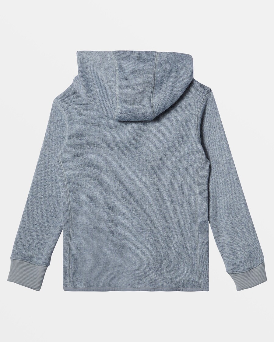Quiksilver Chlapecká Mikina Na Zip 2-7 Keller - Iceflow Heather