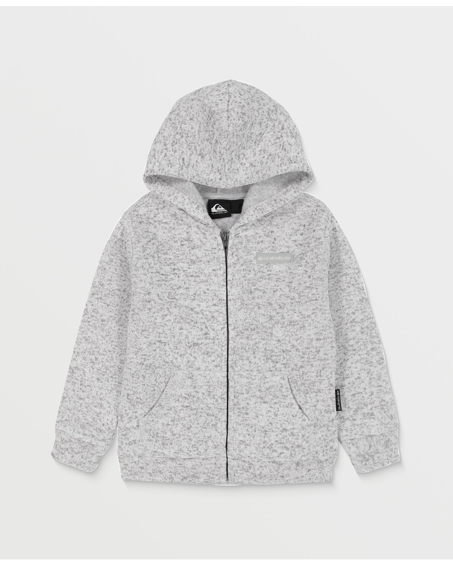 Quiksilver Little Boys Keller Fleece Fz - Svetlosivý Vres