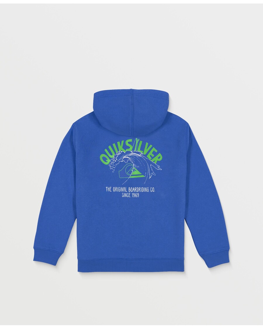 Quik Silver Boys 2-7 Over The Wave Hoodie - Nebulas Blue