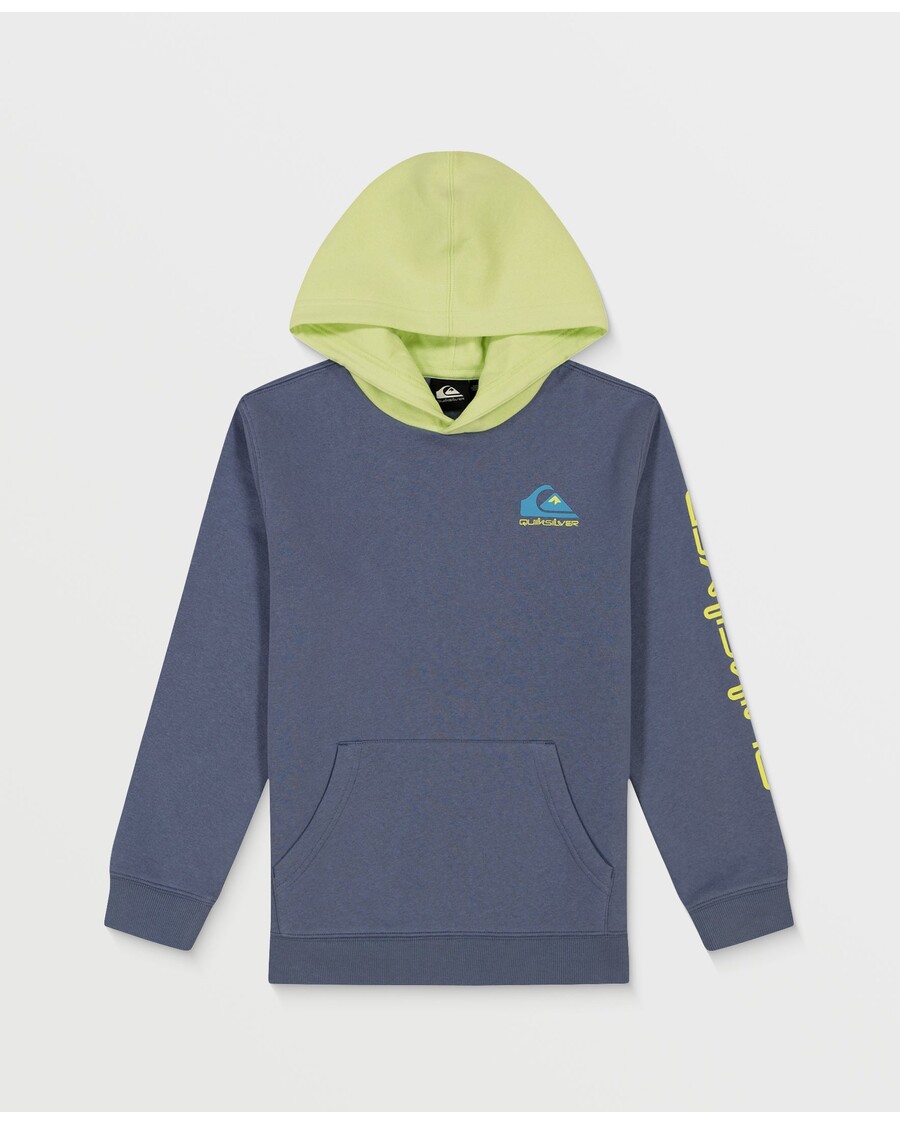 Quiksilver Boys 2-7 Colorblock Pulover S Kapuco - Flint Stone