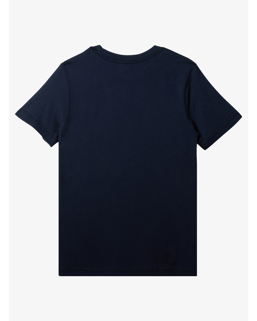 Quik כסף בנים 8-16 חולצה קצרה מקושרת - בלייזר נייבי