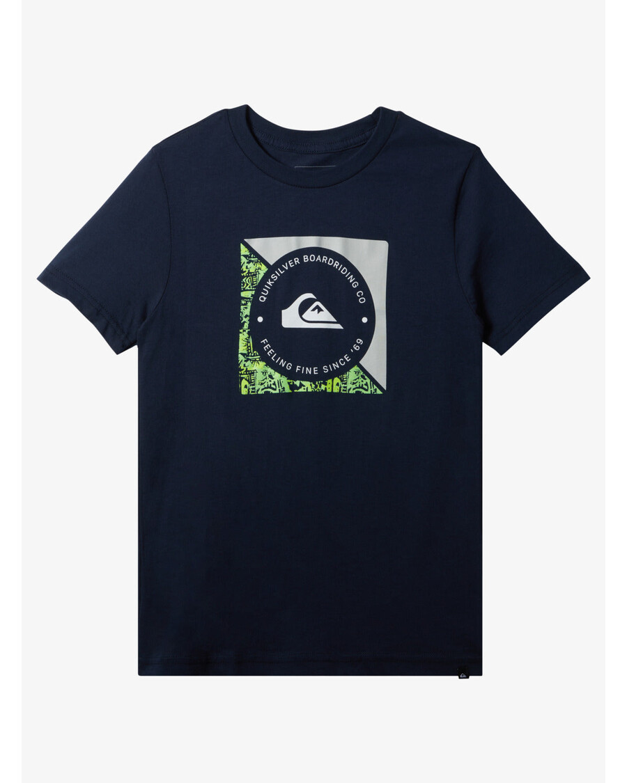 Quik Silver Boys 8-16 Boardshort Linkitetty T-paita - Laivastonsininen Bleiseri