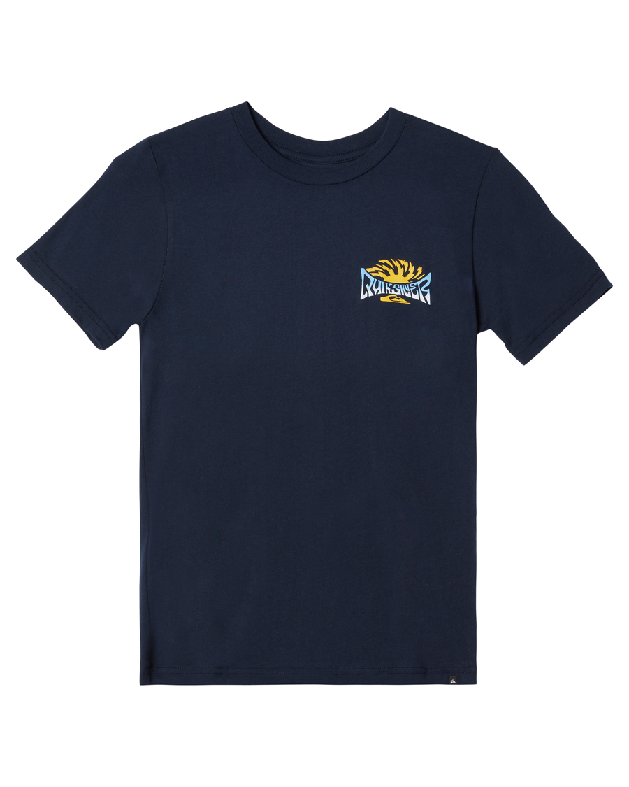 Quiksilver Boys 8-16 Spin Cycle T-paita - Laivastonsininen Bleiseri